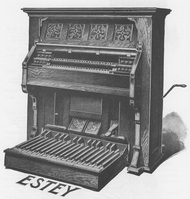 Estey Two-Manual with Pedal Reed Organ