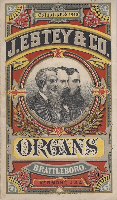 1876 J Estey Catalog Cover